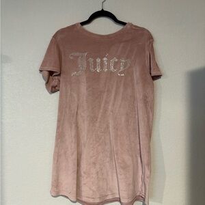 Juicy Couture Blush Velour Top